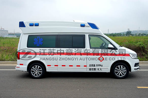 中意SZY5032XJHV进口大众高档救护车